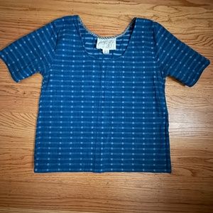 Ace & Jig top in Union textile, size Small